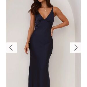 Billy J Sarin Maxi Ziah Dress - Navy